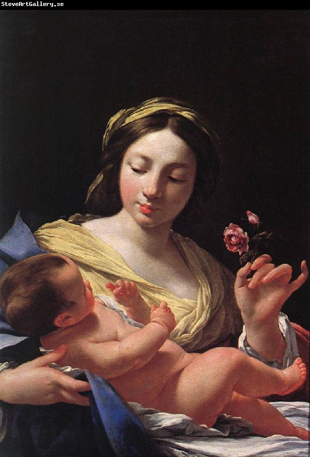 Simon Vouet Virgin and Child